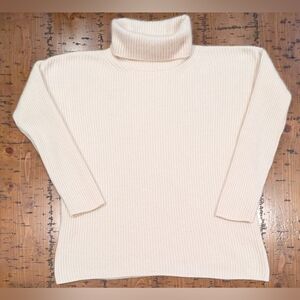 100% Cashmere Turtleneck Knit Sweater
